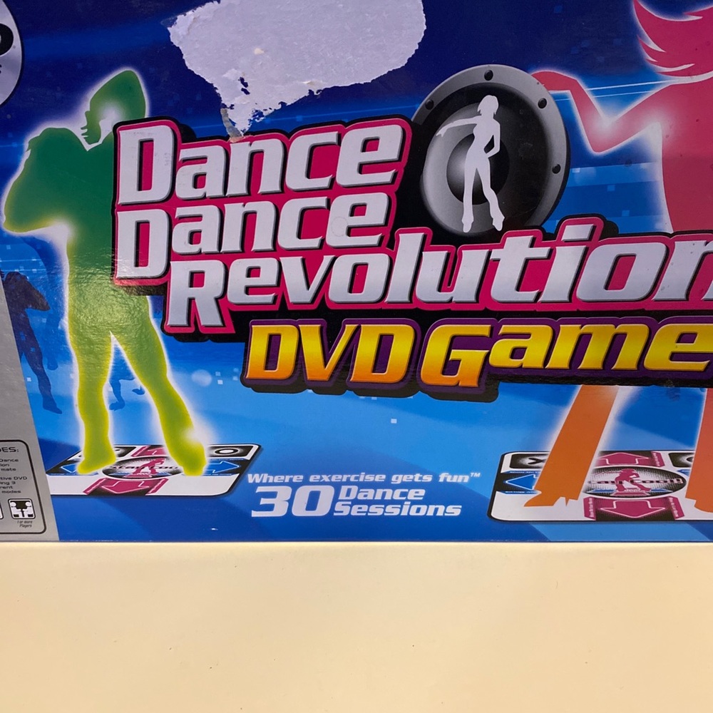 Dance dance revolution DVD game